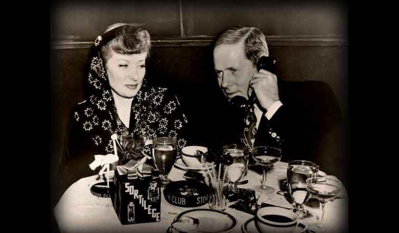 Greer Garson & Sherman Billingsley