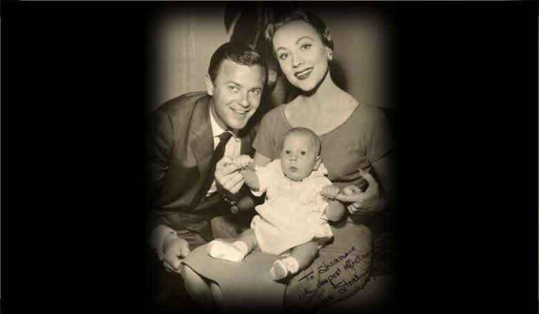 Robert Sterling, Anne Jeffreys & baby son