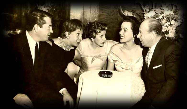 Rocky Graziano, Carol Channing,  Martha Raye, Bess Myerson & Bert Lahr