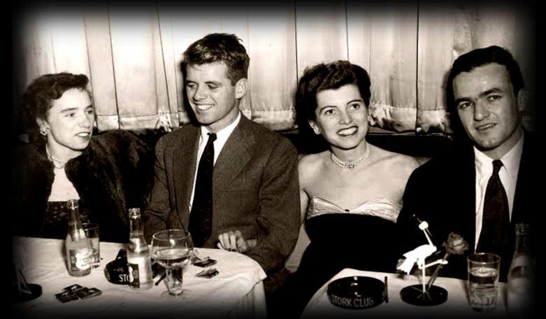 Ethel, Robert & Eunice Kennedy & Robert Corron