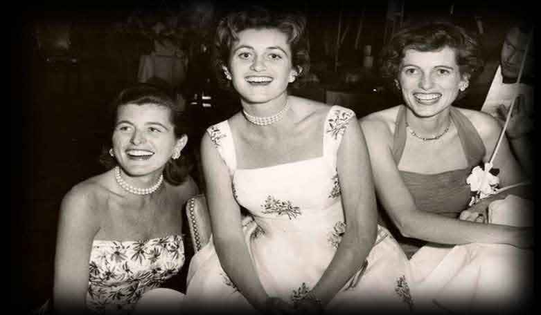 Pat, Jean & Eunice Kennedy 