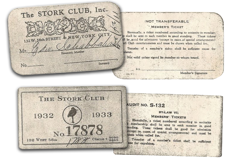 Stork-Club-Entry-Cards