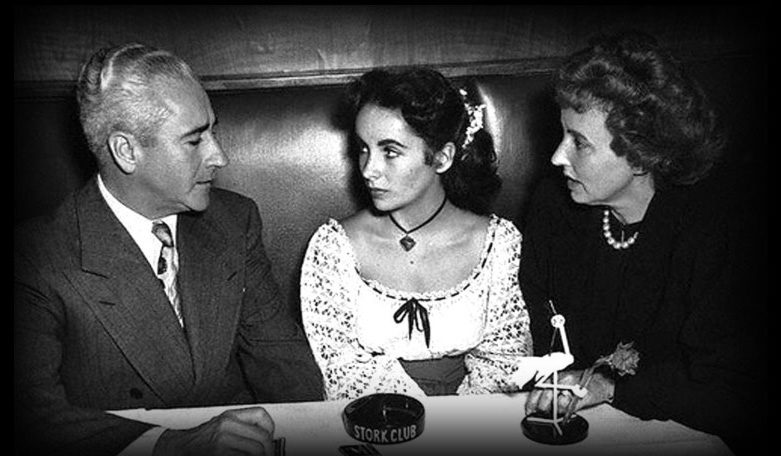 Elizabeth Taylor & parents