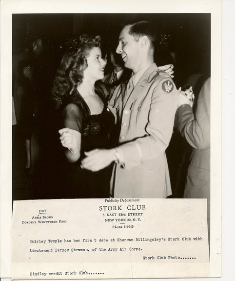 Shirley Temple & Lt. Barney Strauss