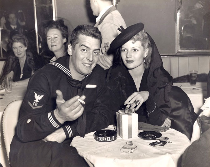 Victor Mature & Rita Hayworth